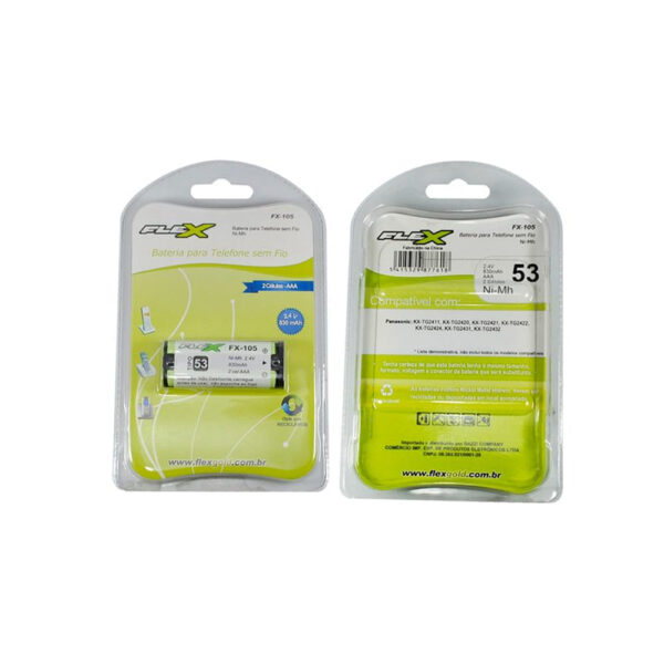 Pilha Flex Telefone FX105