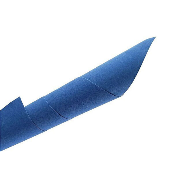 Papel Camurça Realce Azul