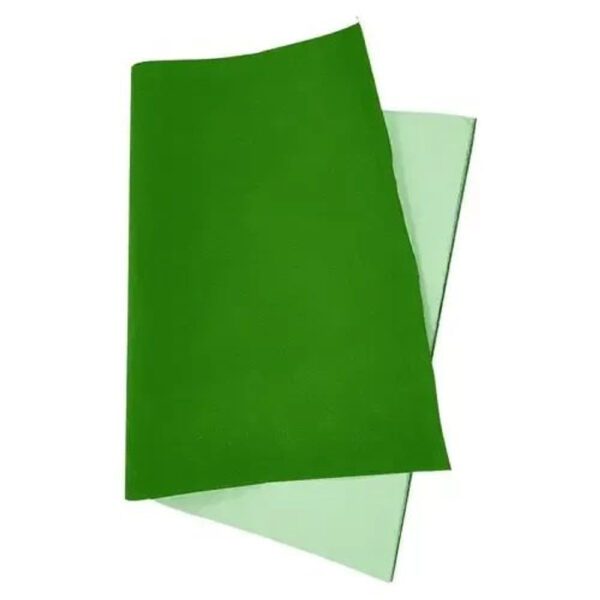 Papel Camurça Realce Verde Claro