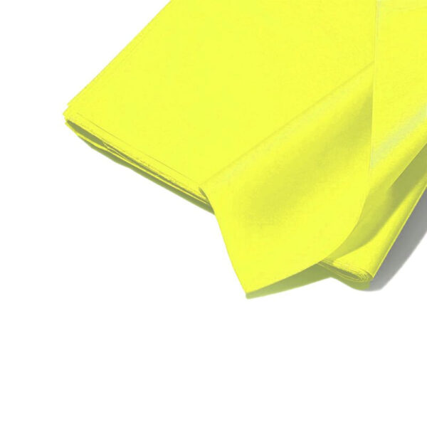 Papel Seda Realce Amarelo