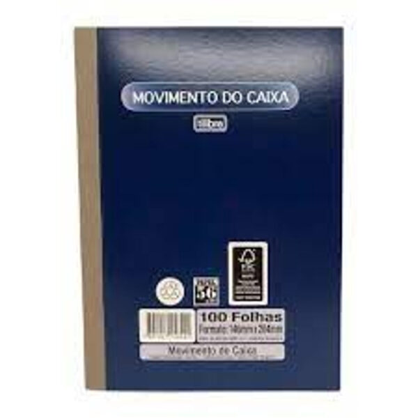 Livro de Movimentação Tilibra 100 Folhas