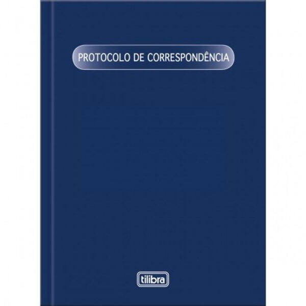 Livro Protocolo de Correspondência Tilibra 104 Folhas