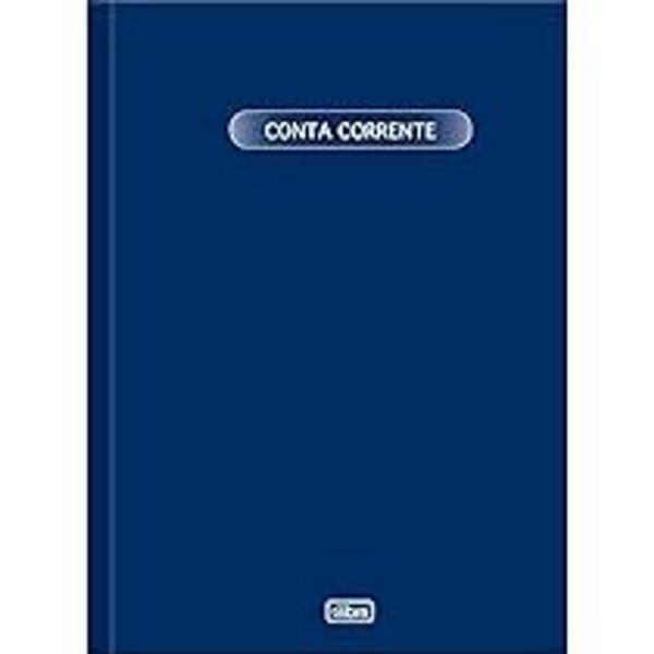Livro Tilibra Conta Corrente Pequeno 100 Folhas