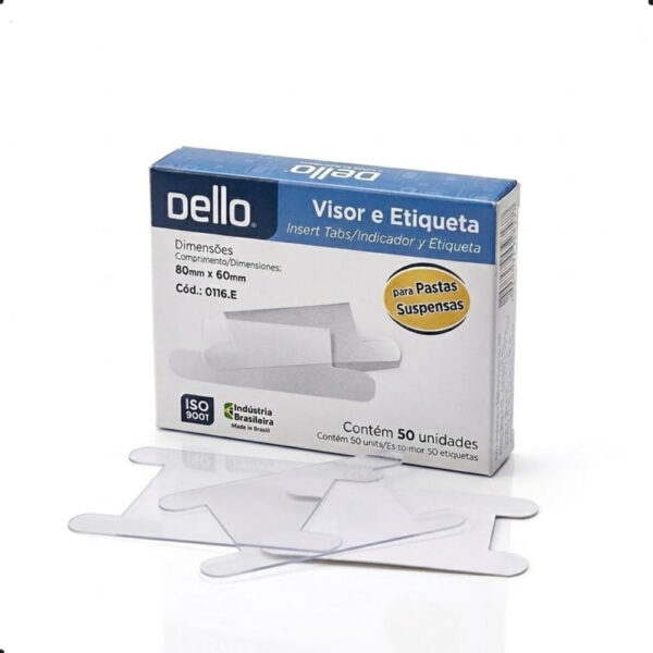 Visor para Pasta Suspensa Dello 0116 E