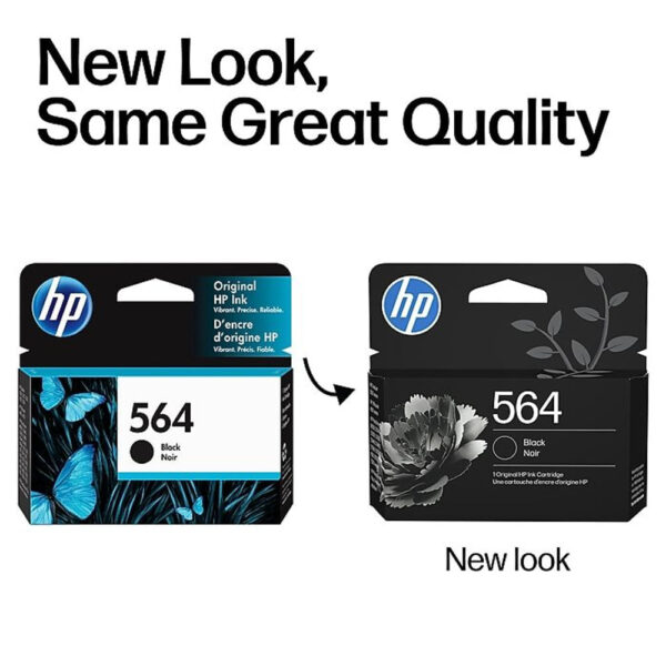 Cartucho HP 564 Preto para Impressoras 3520, 3521 e 3522