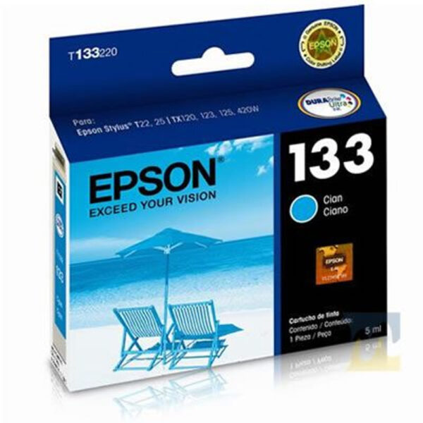 Cartucho Epson T133220 Azul para Impressora T22