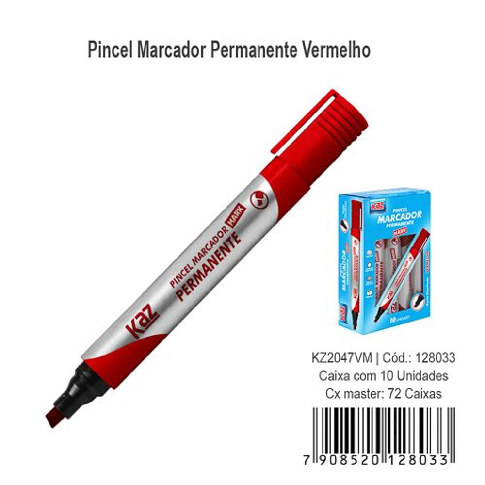 Tinta Japan Pincel Permanente 40ml Vermelho