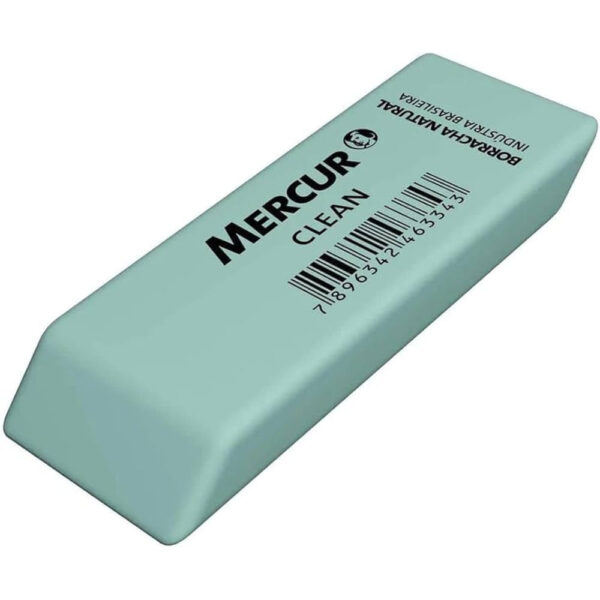 Borracha Mercur Clean Escolar Verde