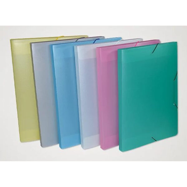 Classificador ACP Plástico Meia Carta 2cm Verde