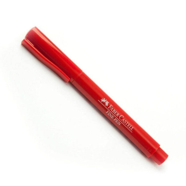Caneta Slim Basic Fine Premium Vermelho