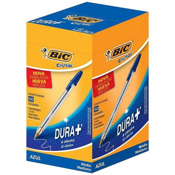 Caneta Bic Cristal Esferográfica Azul