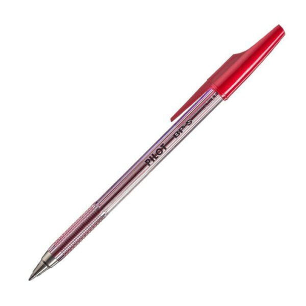 Caneta Pilot BPS 0 7mm Fina Vermelha