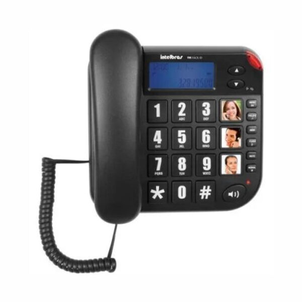 Telefone Intelbras Tok Fácil com ID