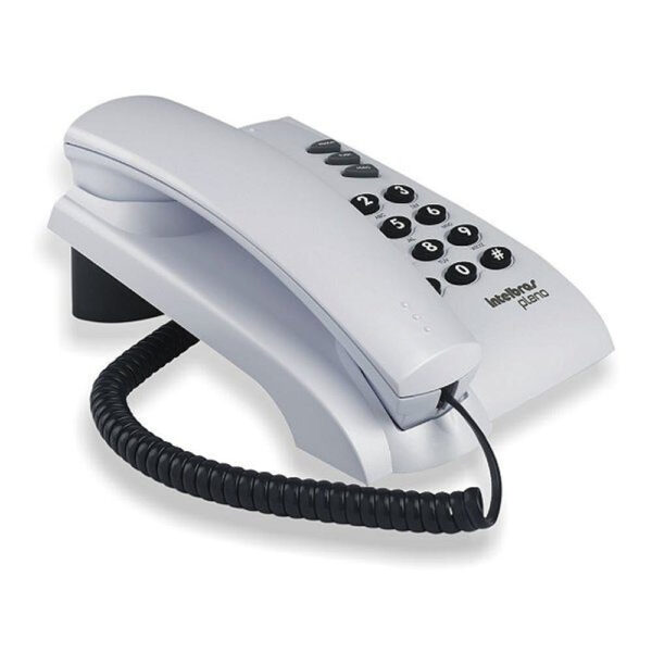 Telefone Intelbras Pleno Cinza