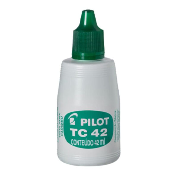 Tinta Pilot para Carimbo 42ml Verde Claro
