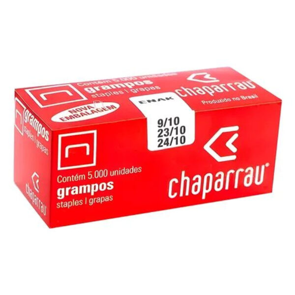 Grampo Chaparau 9/10 Caixa com 5000 Unidades