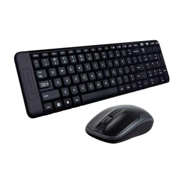 Teclado e Mouse Sem Fio Logitech MK220