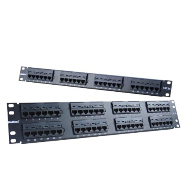 Patch Panel Multitoc Cat  5E 24 Portas