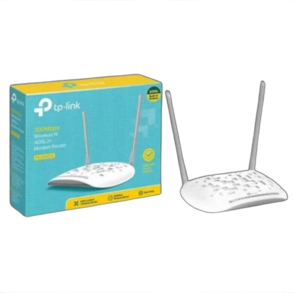 Roteador TP Link TD W8961N Modem 300Mbps com 4 Portas e 2 Antenas