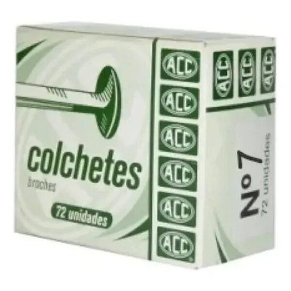 Colchetes Acessório Broches 72 Unidades 7mm