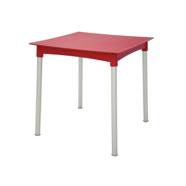 Mesa Tramontina Laura em Ratan Vermelho