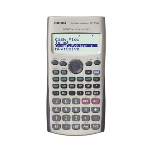 Calculadora Casio Financial Consultant FC 100V