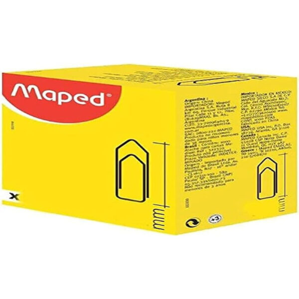 Clips Maped 3/0 Caixa com 1000 Unidades