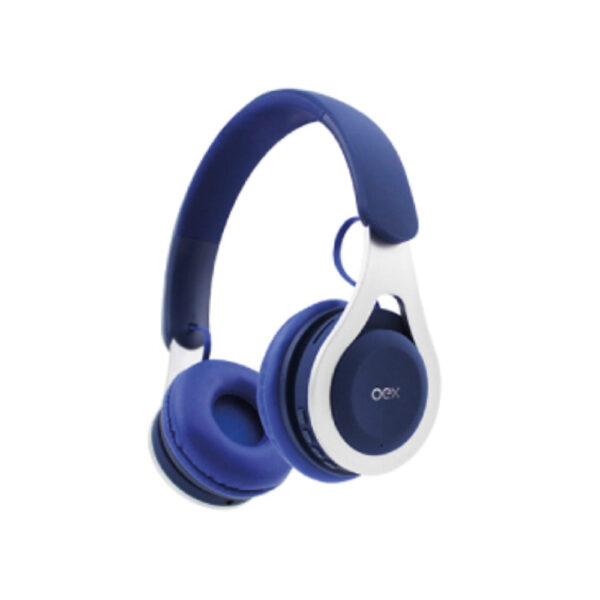 Headset OEX HS306 Azul e Branco