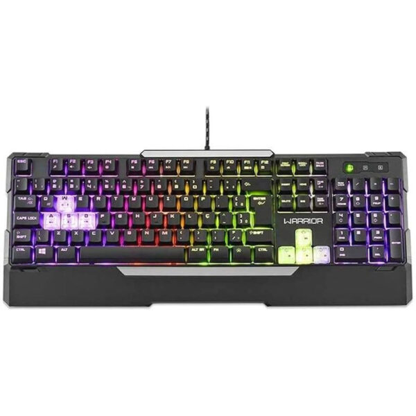 Teclado Gamer Mecânico Multilaser TC208 com LED