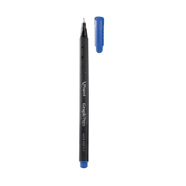 Caneta Esferográfica Maped Graph Peps 0,4mm Vermelha