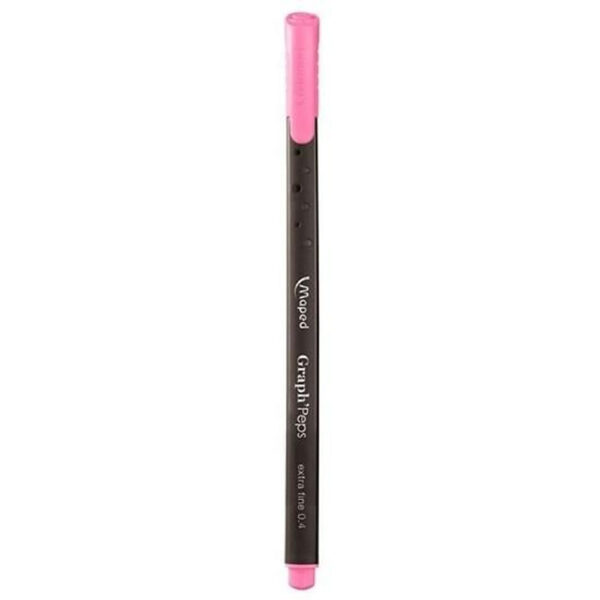 Caneta Esferográfica Maped Graph 0 4mm Rosa Amoroso