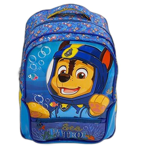 Mochila Escolar Xeryus 16 Polegadas Patrulha Canina Sea Chase