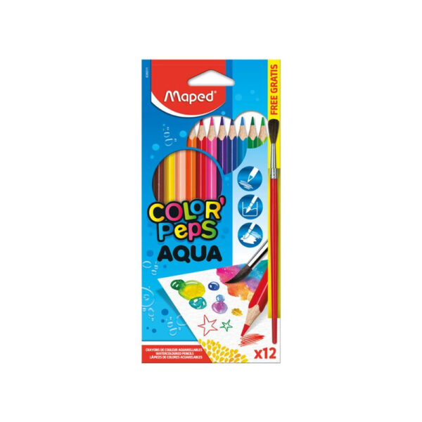 Lápis de Cor Maped Color Peps Aquarelável