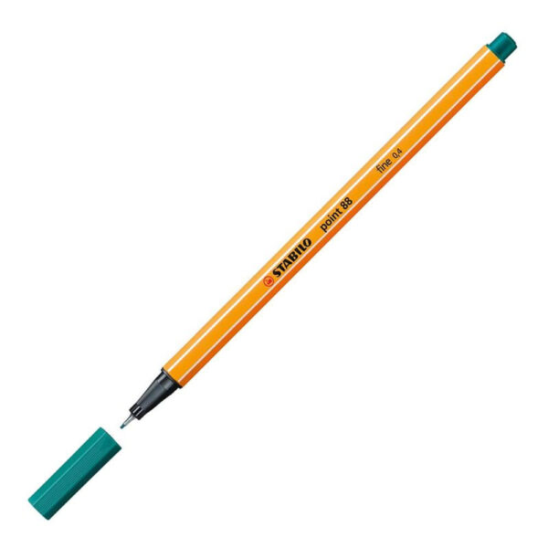 Caneta Stabilo Cores Point 0,4mm Azul Turquesa