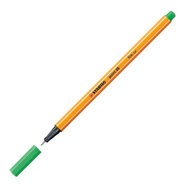 Caneta Stabilo Cores Point 0,4mm Verde Esmeralda