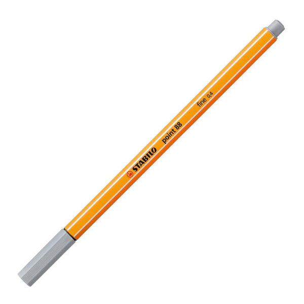 Caneta Stabilo Cores Point 0,4mm Cinza Frio