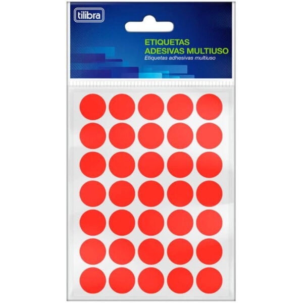 Etiqueta Convite Redonda 19mm Tilibra