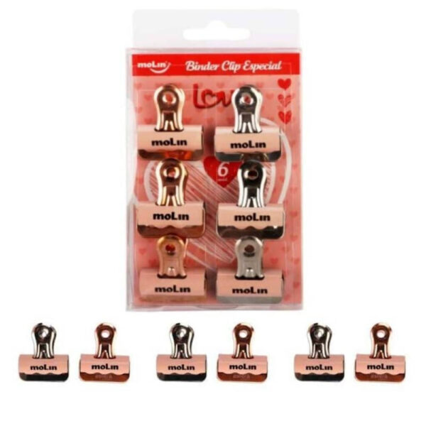 Binder Clips Molin Especial 23048