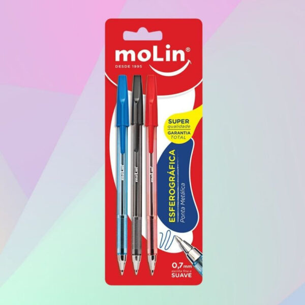 Caneta Esferográfica Molin 22905