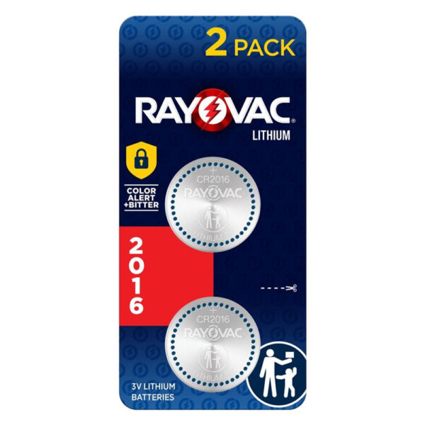 Pilha Rayovac Lítio CR2016