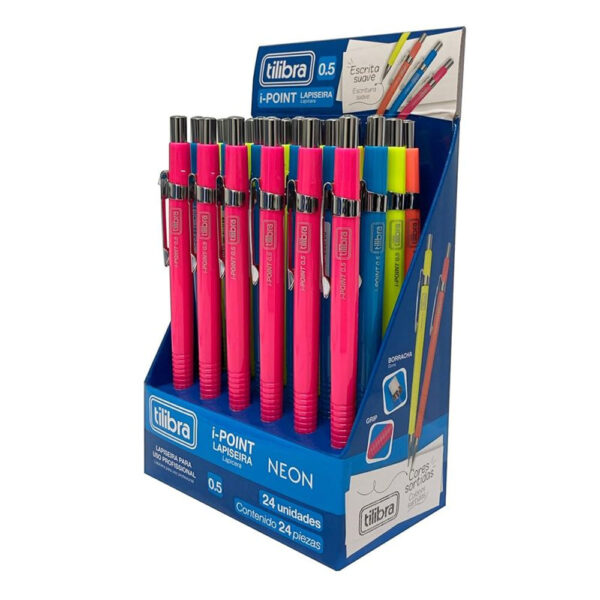 Lapiseira Tilibra i Point Neon 0 5mm Sortidas