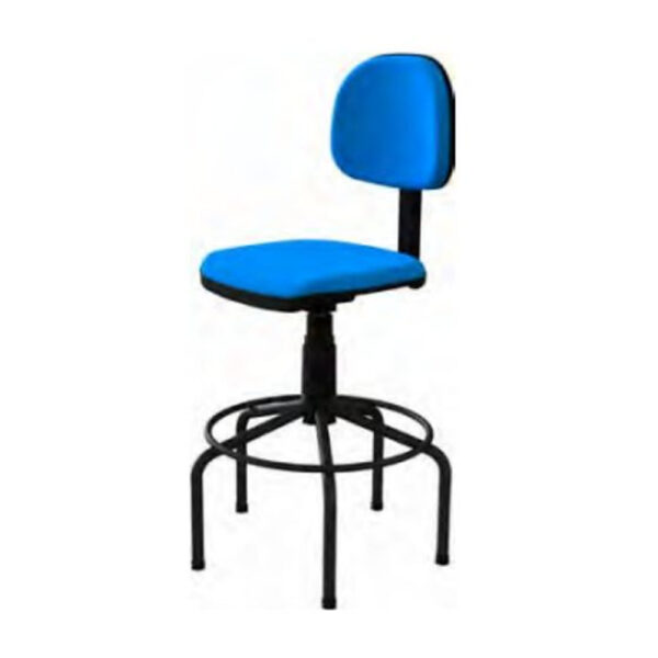 Cadeira Pacheco Secret Long 3 Lugares Vinil Azul