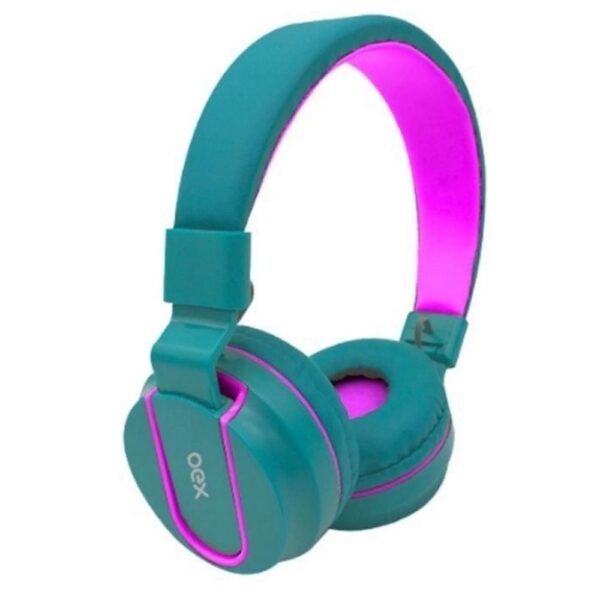 Headset OEX HS107 Verde Fluorescente