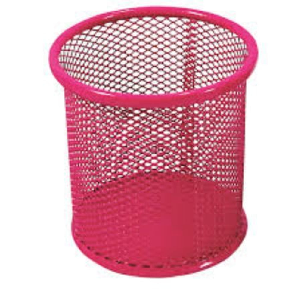 Porta Lápis Kit Redondo Aramado Rosa UC13668