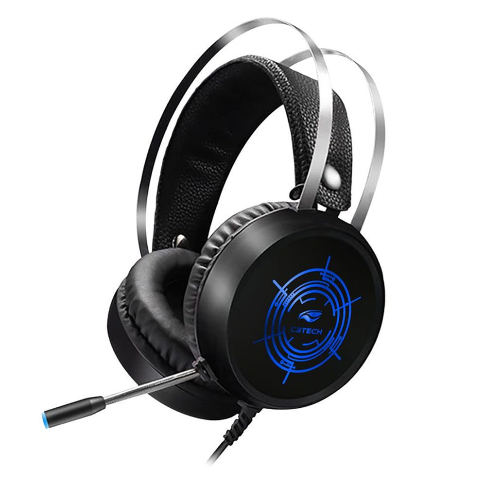 Fone de Ouvido Gamer C3T Harrier com Microfone USB PH G330BKV2