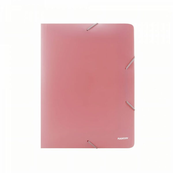 PASTA PLASCONY PP ABA ELASTIC A4 A40 LOLIPOP ROSA