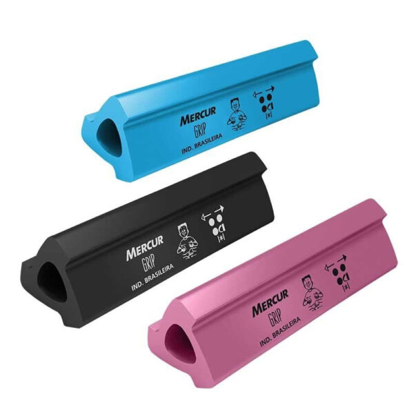 Borracha Engrossador Mercur Grip Longo Color