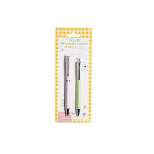 Kit Soul Garden com 2 Canetas Esferográficas