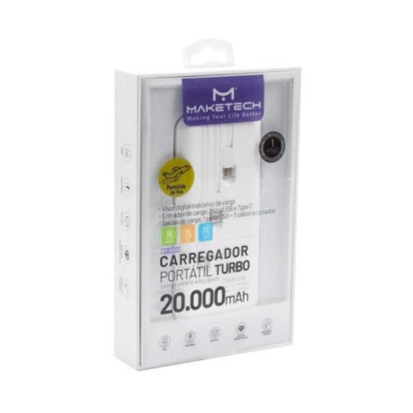 Carregador Portátil Maketech BT 2020