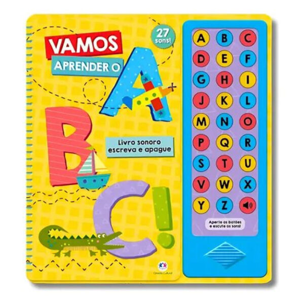 Livro Ciranda Vamos Aprender o ABC